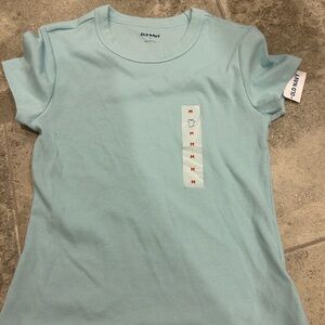 Old Navy Light Blue Short Sleeve Tee